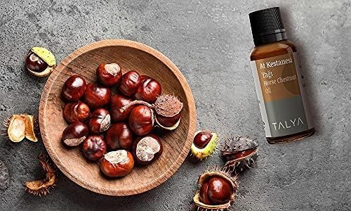 At Kestanesi Yağı, Soğuk SIKIM,%100 Saf ve Doğal, 20 ml