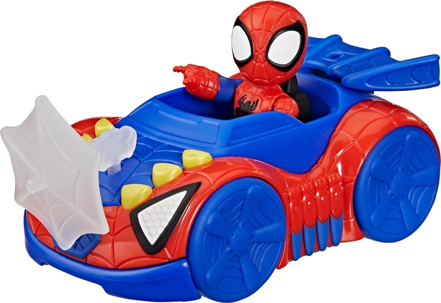 Spidey And His Amazing Spidey Web Crawler Aksiyon Figürü ve Oyuncak Araba