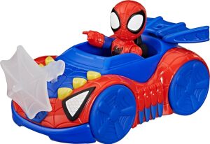 Spidey And His Amazing Spidey Web Crawler Aksiyon Figürü ve Oyuncak Araba