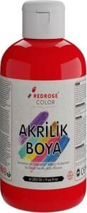 Kırmızı Akrilik Boya 250GR