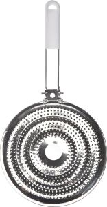 Yangın Difüzörü Sac Metal, Paslanmaz Çelik, Gümüş, Standart