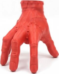3D Kırmızı El Biblo 17X16 cm Sanatsal ve Dikkat Çekici Dekor