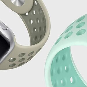 Apple Watch Ultra Için Kordon Rainbow Sport Kayış Siyah