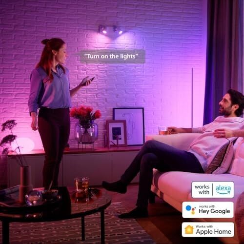 Huewca 4.2W Renkli Akıllı Ampul GU10 Spot Ampul