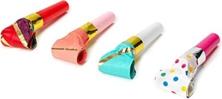 - Doğum Günü Kutlaması, 1 Çelenk, 1 Taç, 4 Trompet, 5 Balon Balonu, Balon Şişirmek Için Pipet