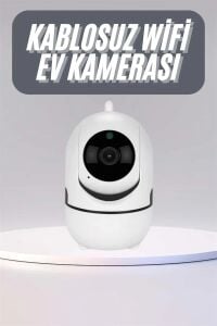 360° Full Hd Akıllı Kamera Hareket Sensörlü Wifi Kamera Çocuk Güvenlik Kamerası