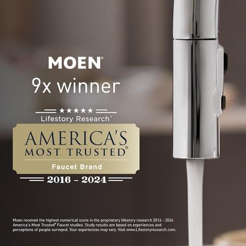 Moen 8230 Ticari M-Dura Vakum Kesicili Iki Saplı Servis Lavabo Bataryası, Sert Krom