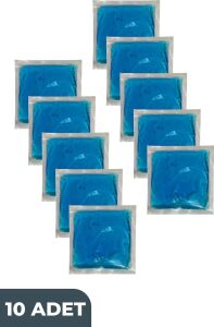 Termojel Soğuk Sıcak Kompres Jel, Ağrı, Şişkinlik, Soğutucu Jel, Isıtıcı Termo Jel 13CMX13CM 10 Adt