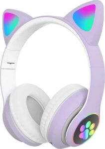 Kedi Figürlü Bluetooth Kulaklık