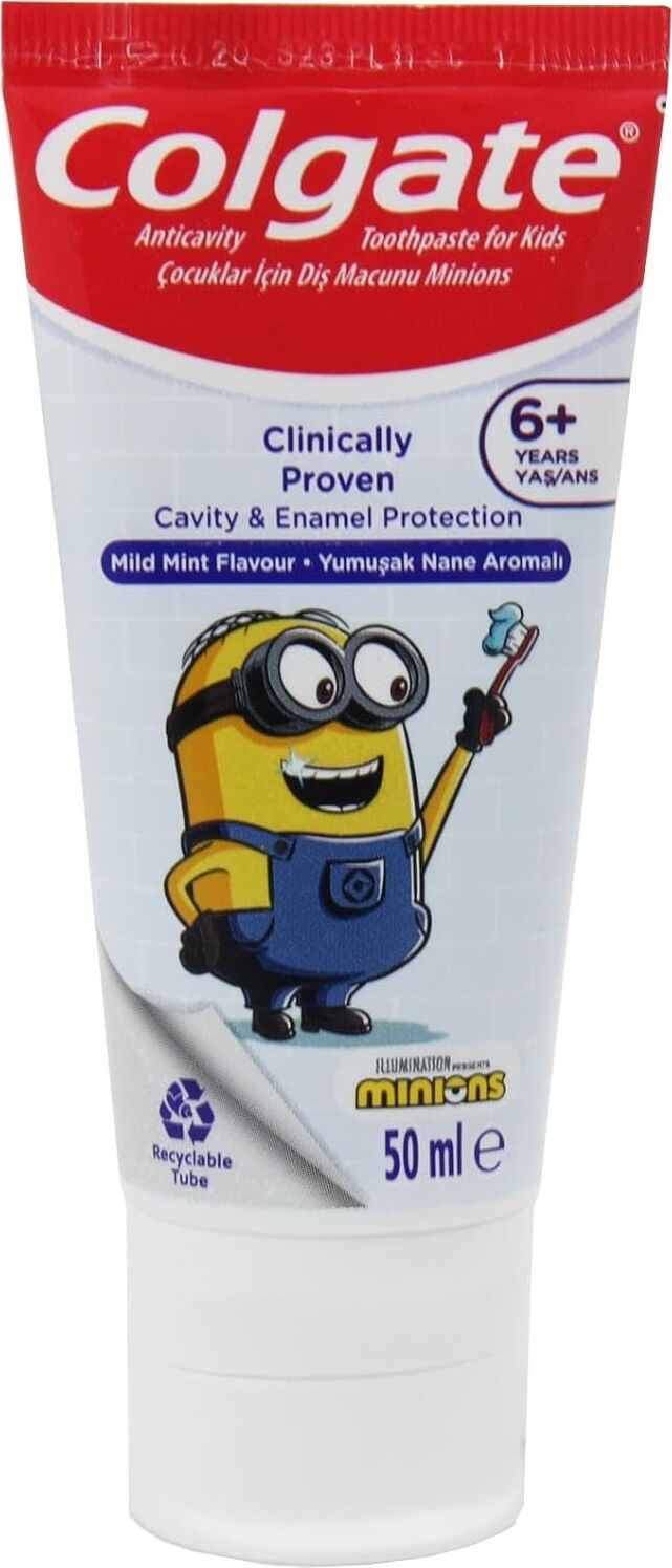 Minions Çürüklere Karşı Etkili Çocuk Diş Macunu 50 ml