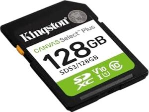 128GB Sdxc Canvas Select Plus Gen3 150MB/S C10 Uhs-I U1 V10