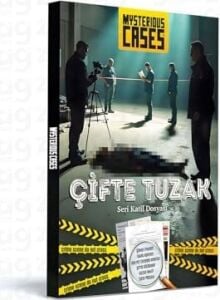Cases Çifte Tuzak, Seri Katil Dosyası, Dedektif Oyunu, Bulmaca, 16+ Yaş