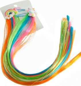 Unicorn Gökkuşağı Renkli Çıtçıtlı Saç Aksesuarı 2 Adet