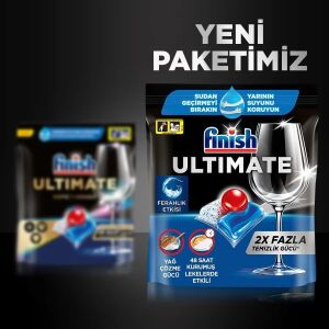 Ultimate 65 Kapsül Bulaşık Makinesi Deterjanı Tableti (1 x 65 Kapsül)