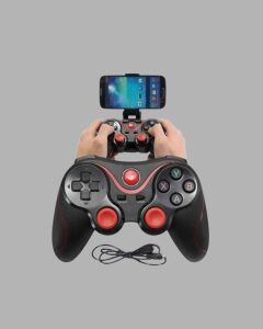 Bluetooth Kablosuz Gamepad Tv Pc Telefon Uyumluluğu Kolay Bağlantılı