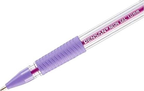 Pensan Neon Jel Kalem Vıolet 1 mm 12 Li - PE02229JKVI