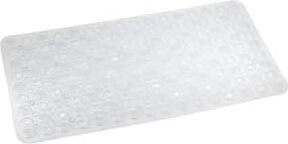 Premium Serisi Banyo - Küvet Içi Kaydırmaz Vantuzlu Oluklu Desenli Diktördgen Paspas 67,5 x 34,5 Cm, Şeffaf