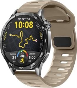 22MM ile Uyumlu Saatler Için Rugged Model 46MM Silikon Kordon  Watch (Gt6 Pro/gt6/gt5 Pro/gt5/gt4/watch 4 Pro/gt3/gt3 Pro/gt2/gt2 Pro)