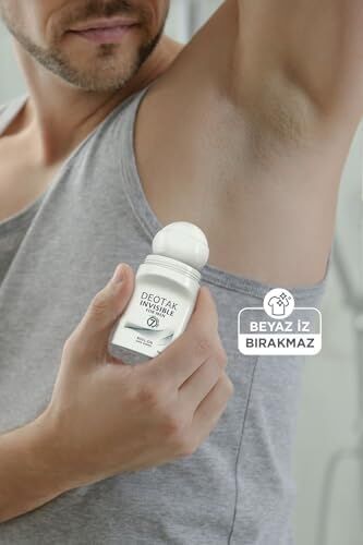 Deotak Invisible Erkek7 Güne Kadar Etkili Roll-On Deodorant 35 ml