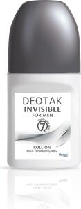 Deotak Invisible Erkek7 Güne Kadar Etkili Roll-On Deodorant 35 ml