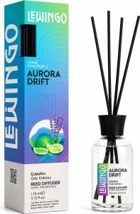 Aurora Drift Bambu Çubuklu Oda Kokusu - 110 ml - Cam Şişe