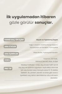 Intensive Repair Yıpranmış Saçlar Için Yoğun Bakım Maskesi 350 ml