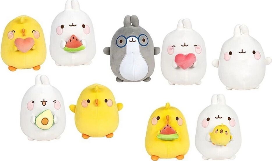 760024981 Molang Peluş 23 cm - 1 Adet Stokta Olan Gönderilir