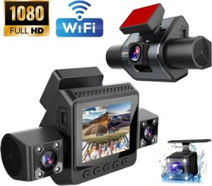 4 Kanallı Araç Kamerası Full Hd Gece Görüşlü Geniş Açılı Kayıt Sistemi