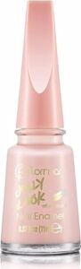 Jel Görünümlü Parlak Oje (Uçuk Pembe) - Jelly Look Nail Enamel - JL25 Soft Cloud - 8690604282197