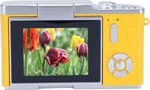 Dijital Kamera 18X Zoom Flip Ekran Uzun Pil Ömrü