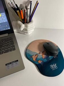 Dünya Haritası Baskılı Bilek Destekli Mouse Pad