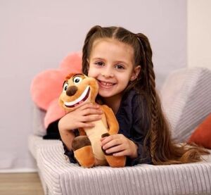 6315870072NPB, Lion Timon Peluş Figürü, Özel ve Detaylı Tasarım, Dayanıklı Kumaş, 25 cm