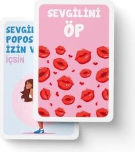 Fondip Mini +18, Yetişkinlere Özel Içki Oyunu, 55 Kart, Eğlenceli Parti Kartları