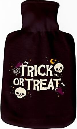 Arkadaşa Hediye Halloween Tasarımlı Sıcak Su Torbası - Tasarım Kılıflı Termofor - El Ayak Isıtıcı