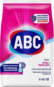 Deterjan Matik Canlı Renkler 6 kg