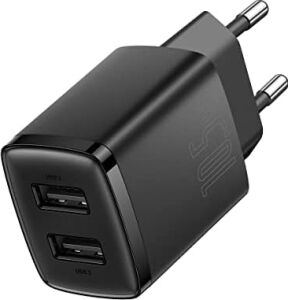 Compact 10.5W Şarj Cihazı Siyah