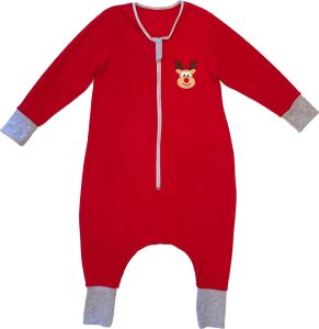 Yorni, Nakışlı, Uzun Kollu, Oeko-Tex Mikro Polar, Bebek Çocuk Uyku Tulumu, Unisex, Tog 2