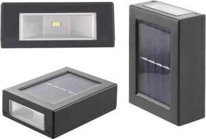 Dekoratif Duvar Lambası Solar Güneş Enerjili Bahçe Aydınlatması