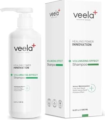 Veela Ince Telli Saçlar Için Hacim Kazandıran Yoğun Bakım Şampuanı Volumizing Effect Shampoo
