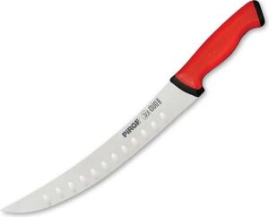 Eco Lounge Pirge 34622 Duo Kıvrık Nusret Tip Oluklu Et Doğrama, Kesme, Dilimleme, Trimleme Bıçağı 21 cm - Kaymaz Sap