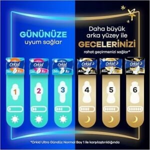 Ultra Hijyenik Ped Gece Ekstra (Boy 4) 5 Adet Ped