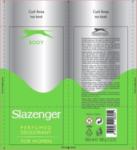 Sport Kadın Yeşil Deodorant