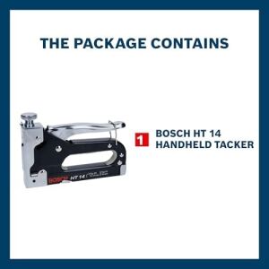 Professional Accessories 603038001 El Zımbası Ht 14 (Ahşap, Zımba Tipi 41), Siyah, 1 Adet