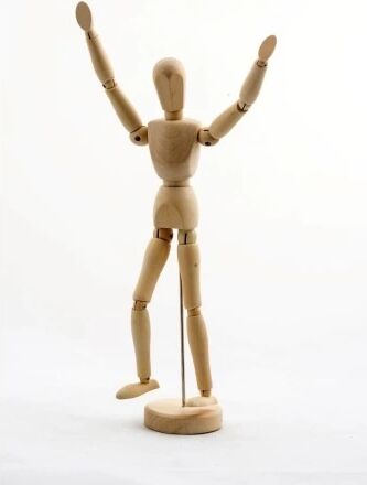 Ahşap Robot Model 2