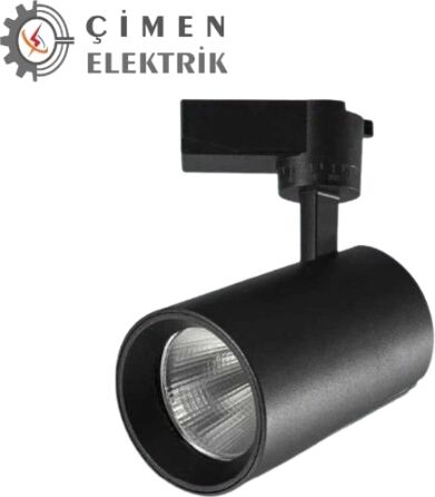 Noas YL29 4001 Siyah Kasa Lyon 40W Ray Spot 6400K Beyaz Işık