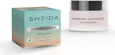 Mineral Toparlayıcı Uyku Maskesi 60 ml – Gece Boyu Nemlendirici, Cilt Sıkılaştırıcı ve Yaşlanma Karşıtı Bakım Maskesi