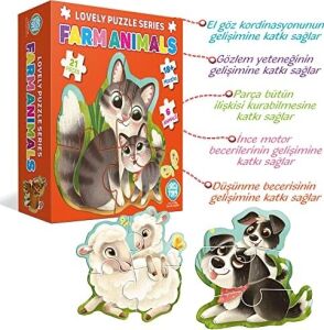 Circle Toys Lovely Puzzle Farm Animals
