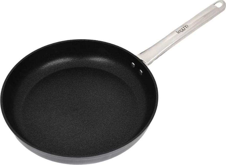 Master Titanium 20CM Tava, Çelik Sap Metalik Gri