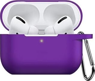 Airpods Pro Lansman Silikon Kılıf (Mor)