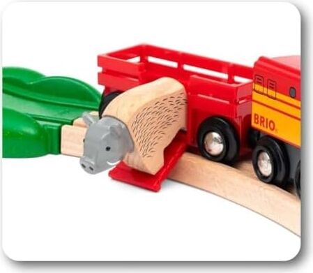 World 33988 Iskandinav Ormanı Hayvanları Seti - Ahşap Tren Aksesuarları - 3 Yıldan Itibaren Tavsiye Edilir